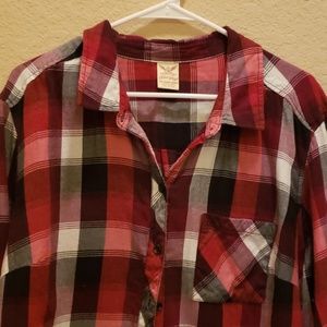 Flannel long sleeve shirt